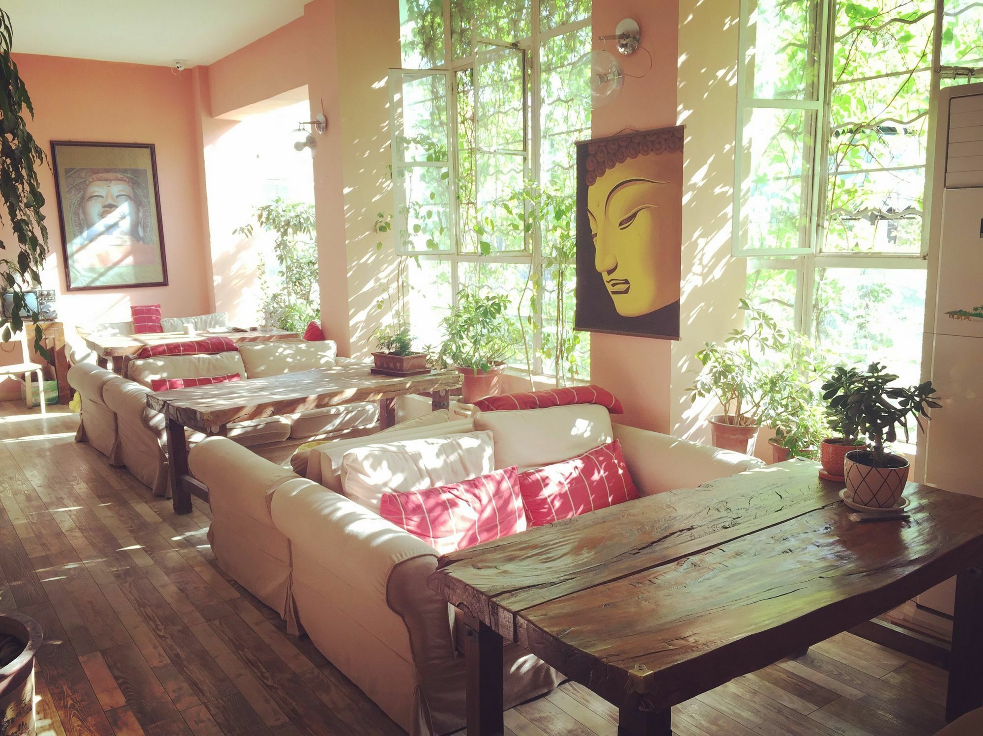 Right Here Hotel ตุนหวง ภายนอก รูปภาพ